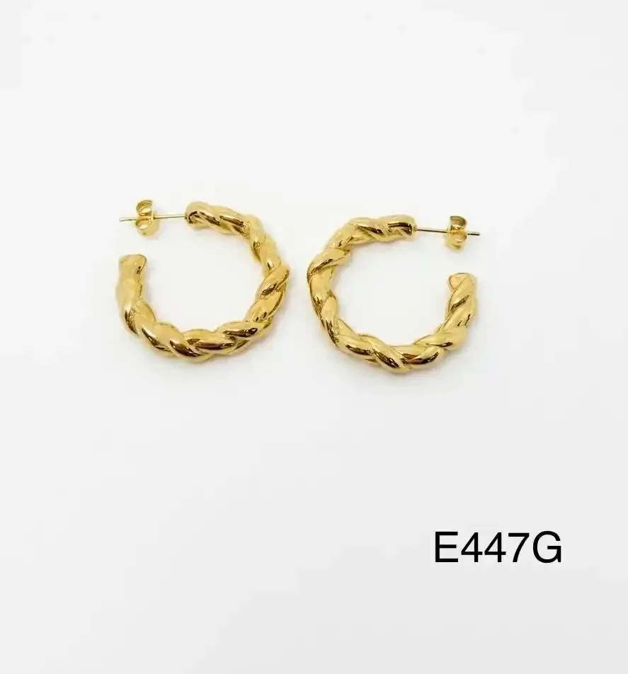 BRAZALETE  STAINLESS STEEL E447 GOLD