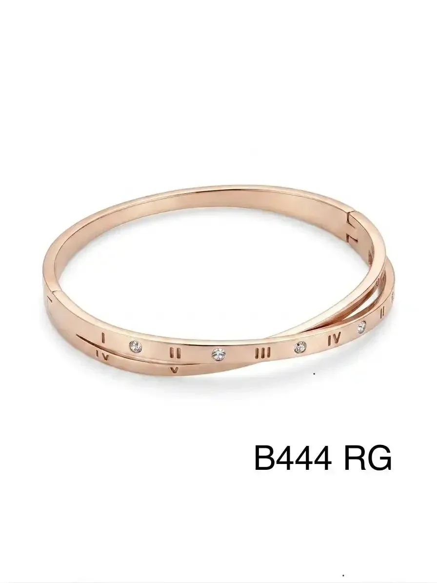 STAINLESS STEEL BRAZALETE ROSE GOLD B444