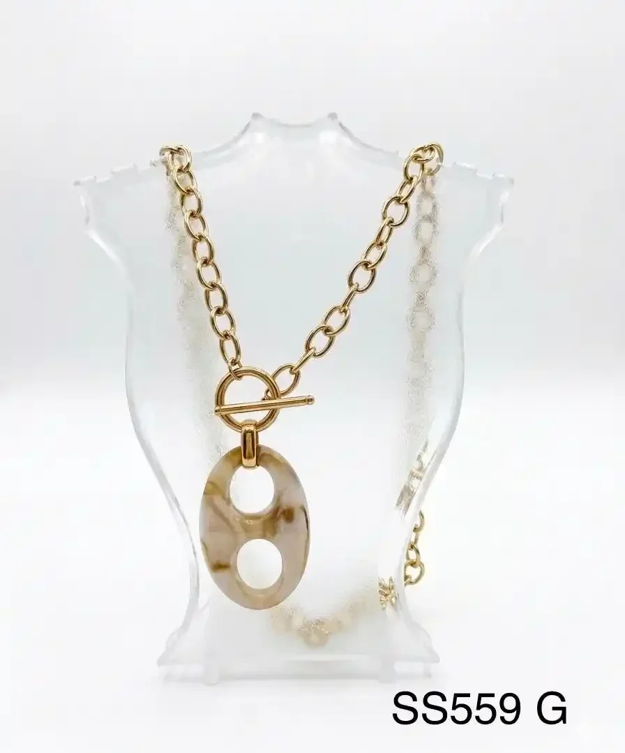 BRAZALETE STAINLESS STEEL SS559 GOLD