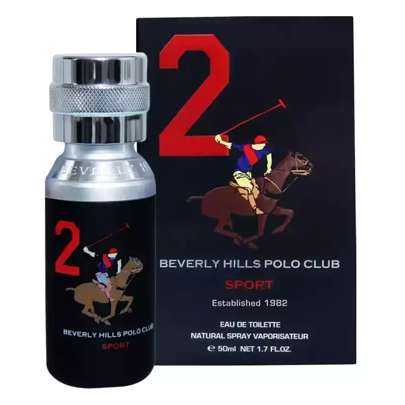 BEVERLY HILLS POLO CLUB MEN SPORTS #2 MEN 3.4 oz EDP