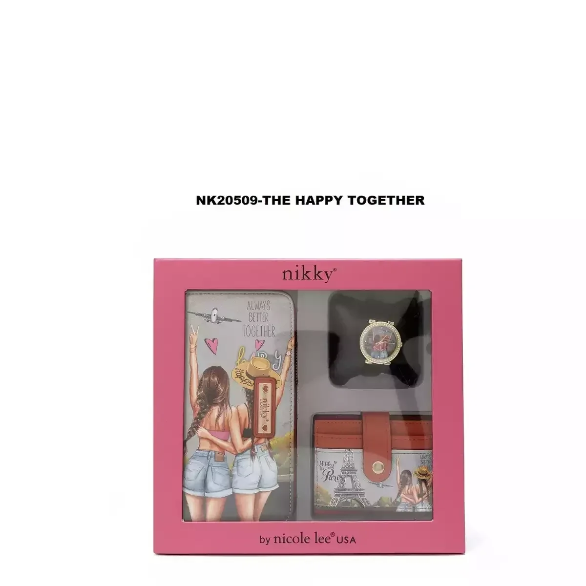 CARTERA NIKKY 3PC GIFT SET NK20509 THE HAPPY TOGETHER