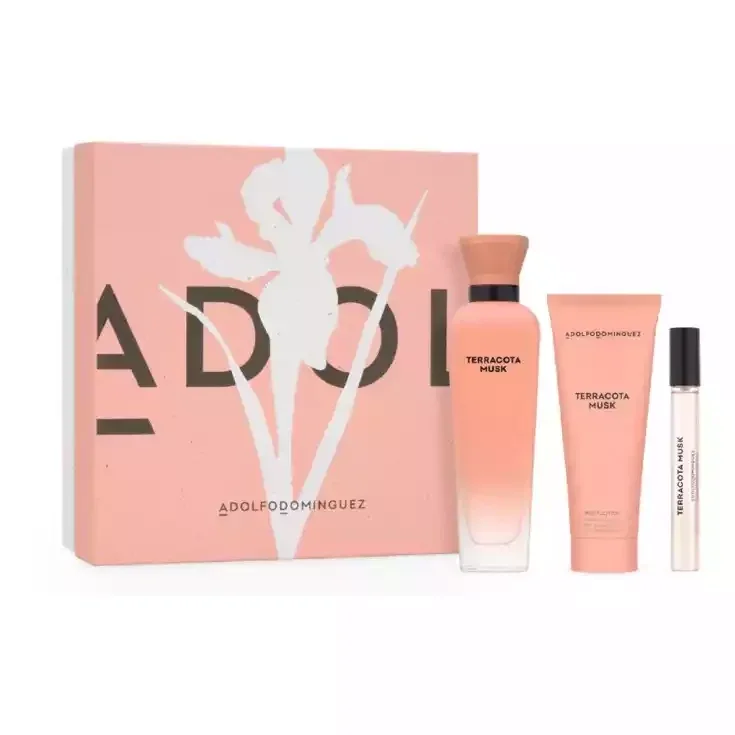 SET AD TERRACOTA MUSK EDP 4.2 OZ + 10ML +BL