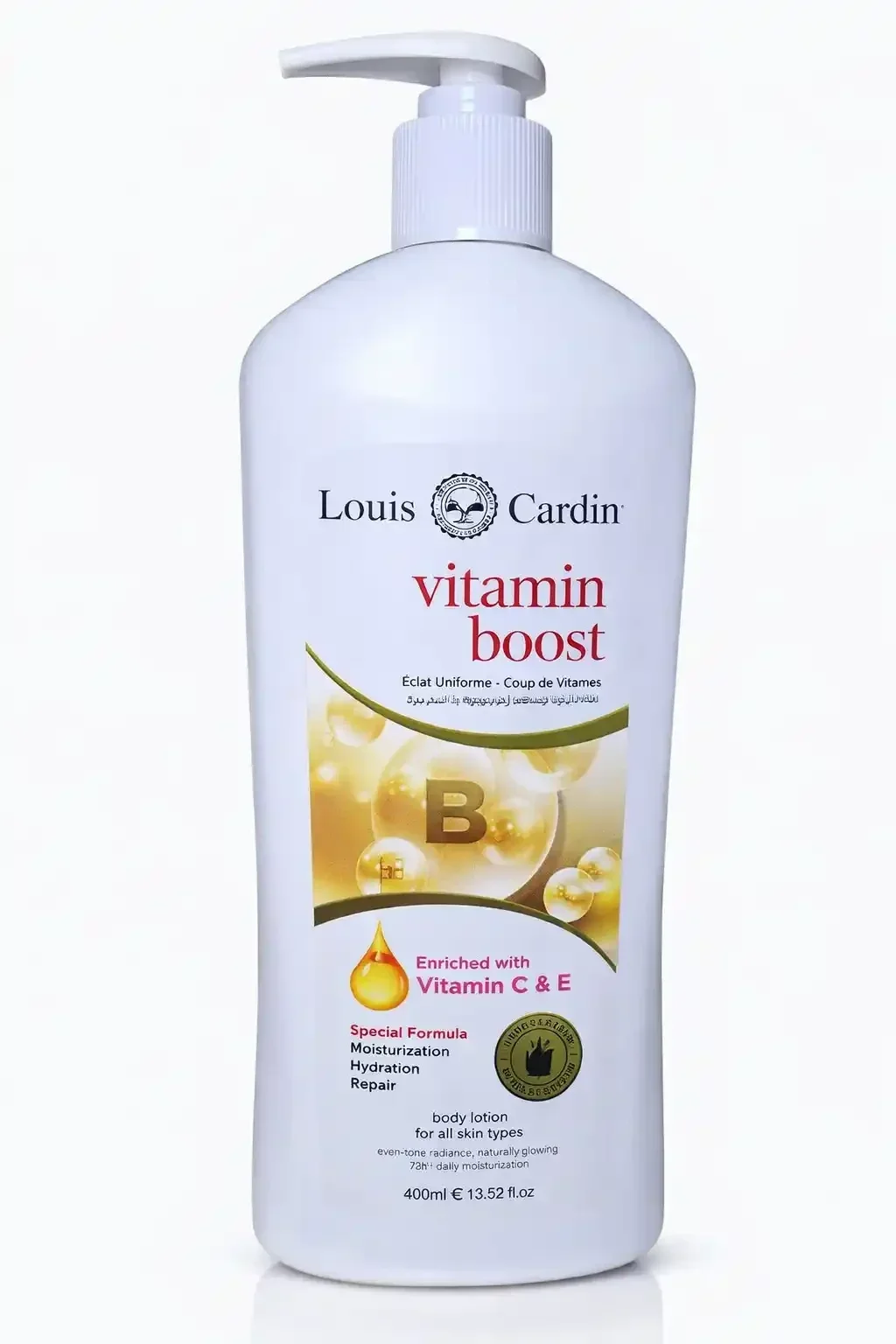 Louis Cardin Vitamin Boost Body Lotion 400ml