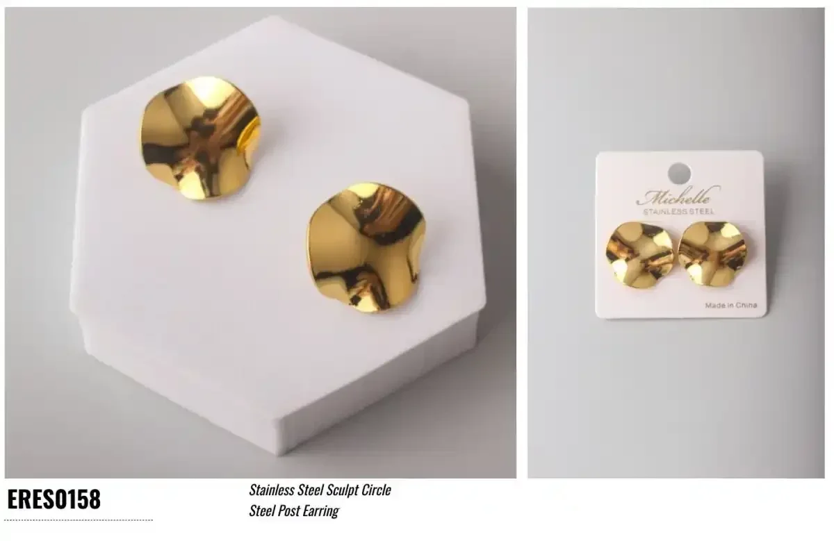 EARRING STAINLESS STEEL ERES0158
