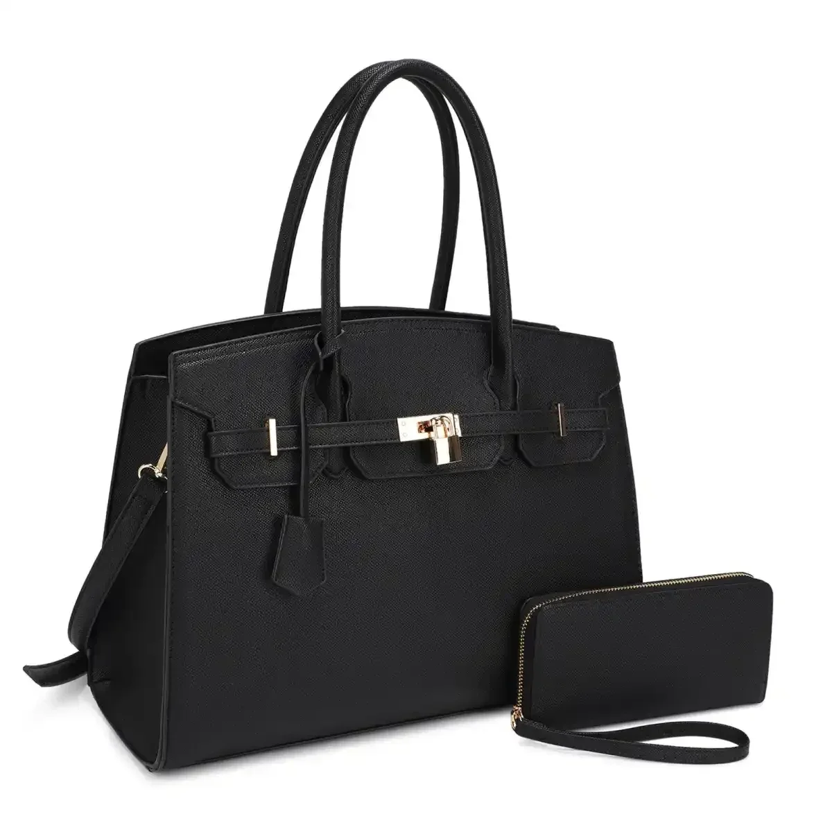 CARTERA FASHION SET 2 PCS 31399A BLACK