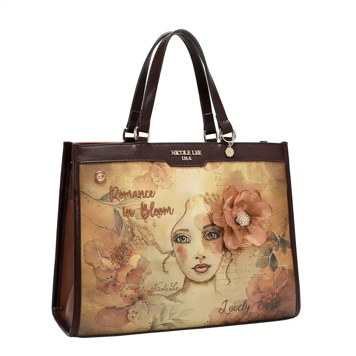 CARTERA NICOLE LEE HANDBAG ROL17642 REFLECTION OF LOVE