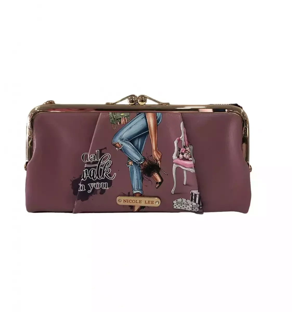 NICOLE LEE CLUTCH WALLET 7456 CASUAL WALK