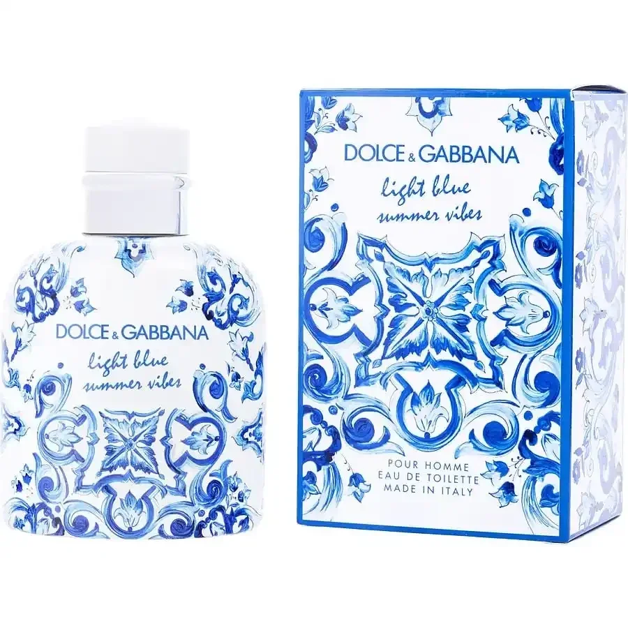 DOLCE&GABBANA LIGHT BLUE SUMMER VIBES M 4.2 0Z EDT