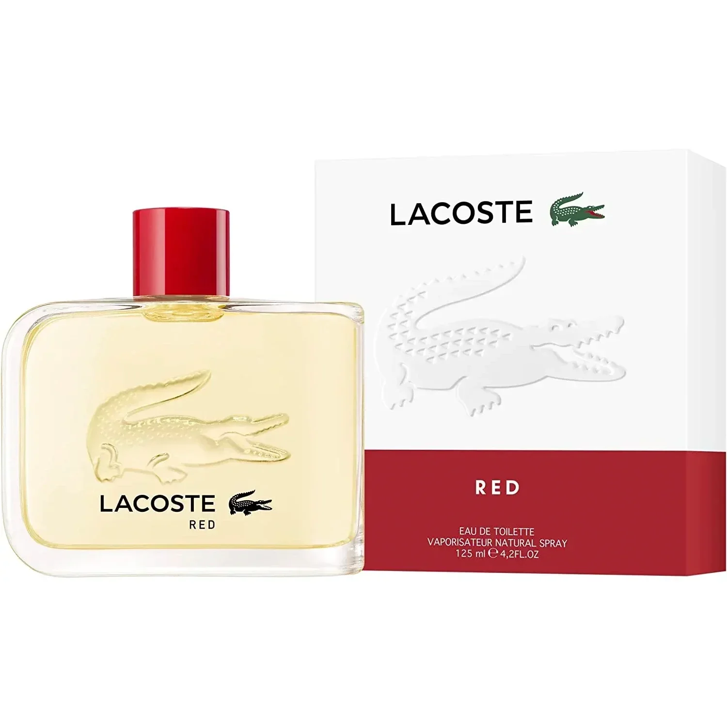LACOSTE RED 4.2 OZ EDT MEN