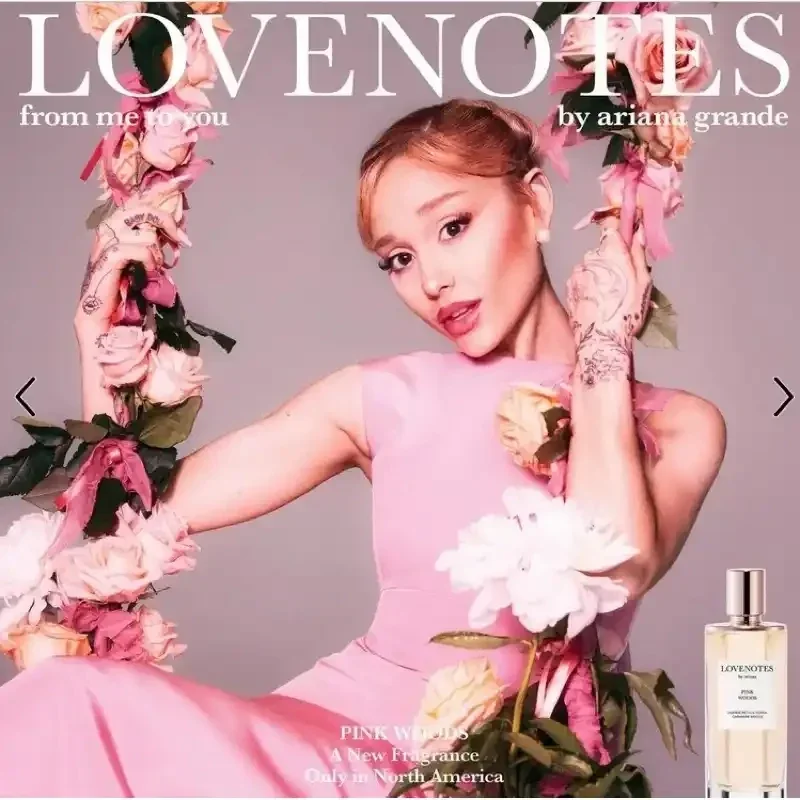 ARIANA GRANDE LOVENOTE PINK WOODS EDP 4.2 OZ WOMEN