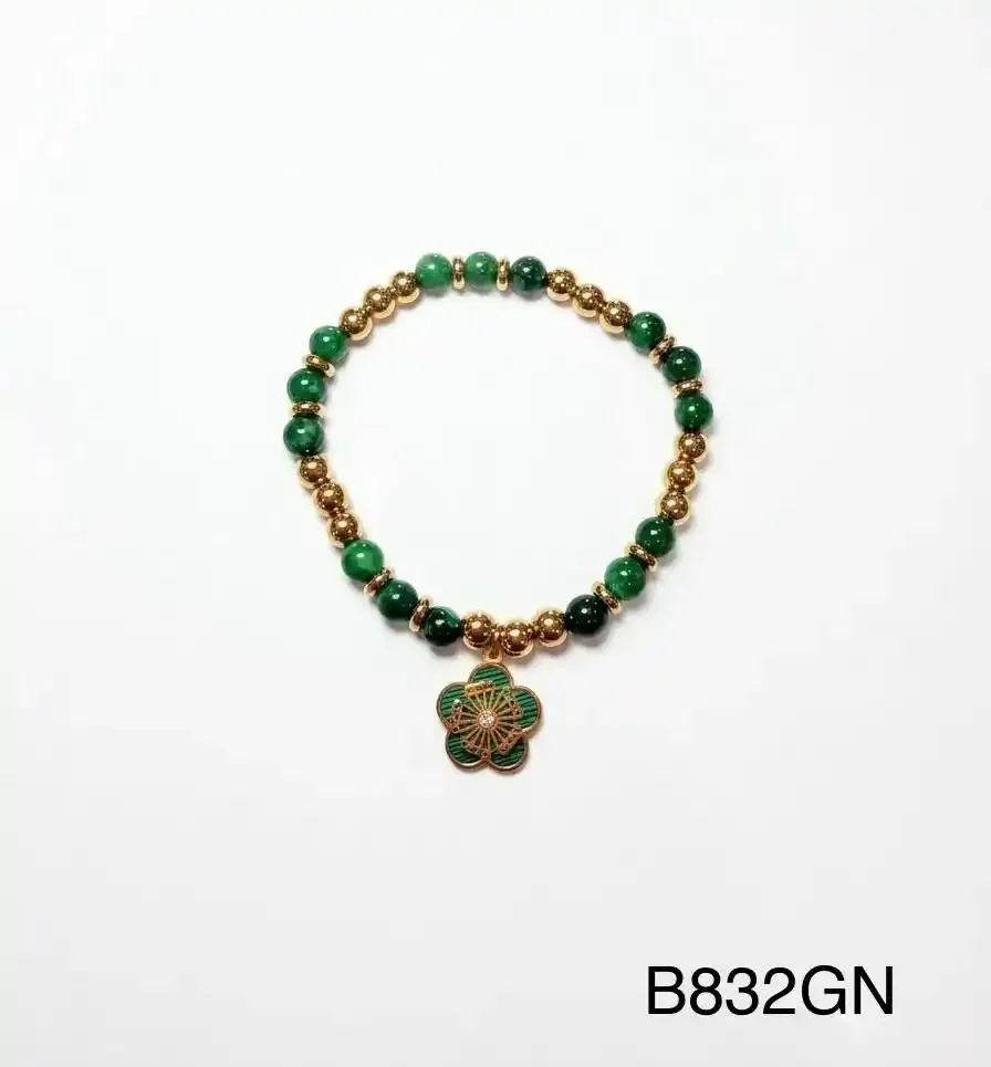 STAINLESS STEEL BRAZALETE B832 GREEN