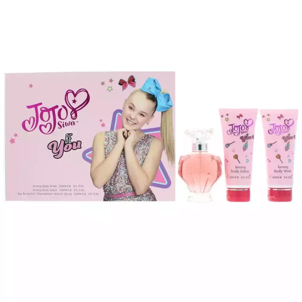 KIDS SET 3 PCS JO JO SIWA EDT W 3.4 OZ