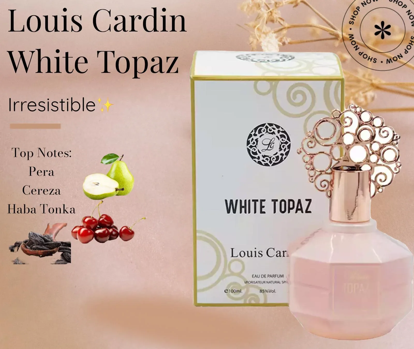 Louis Cardin White Topaz Femme EDP 100ml
