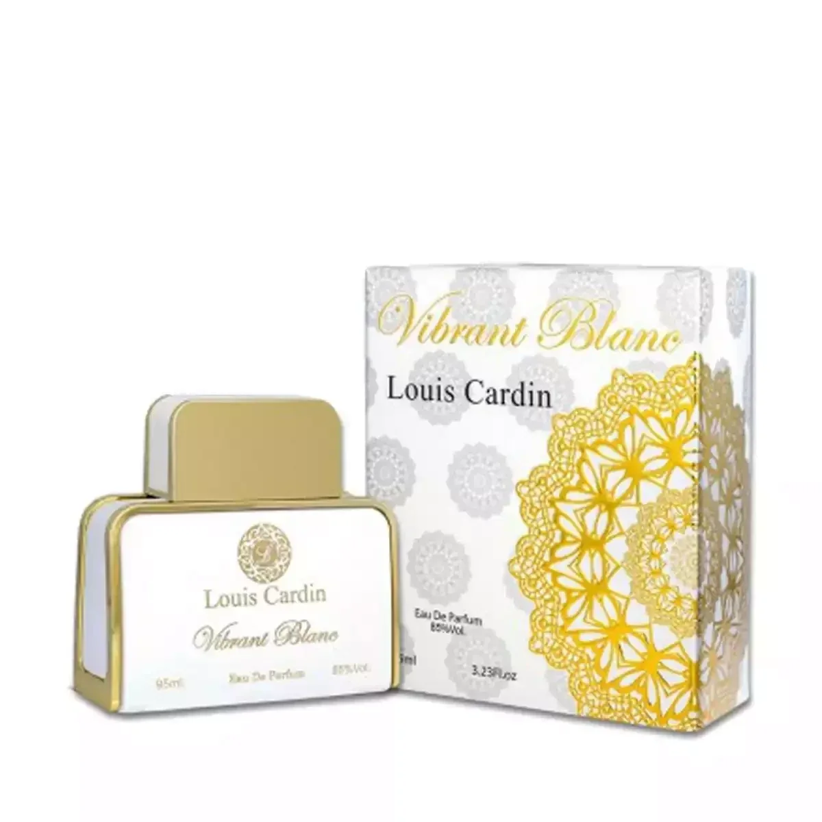 Louis Cardin Vibrant Blanc Femme EDP 95ml