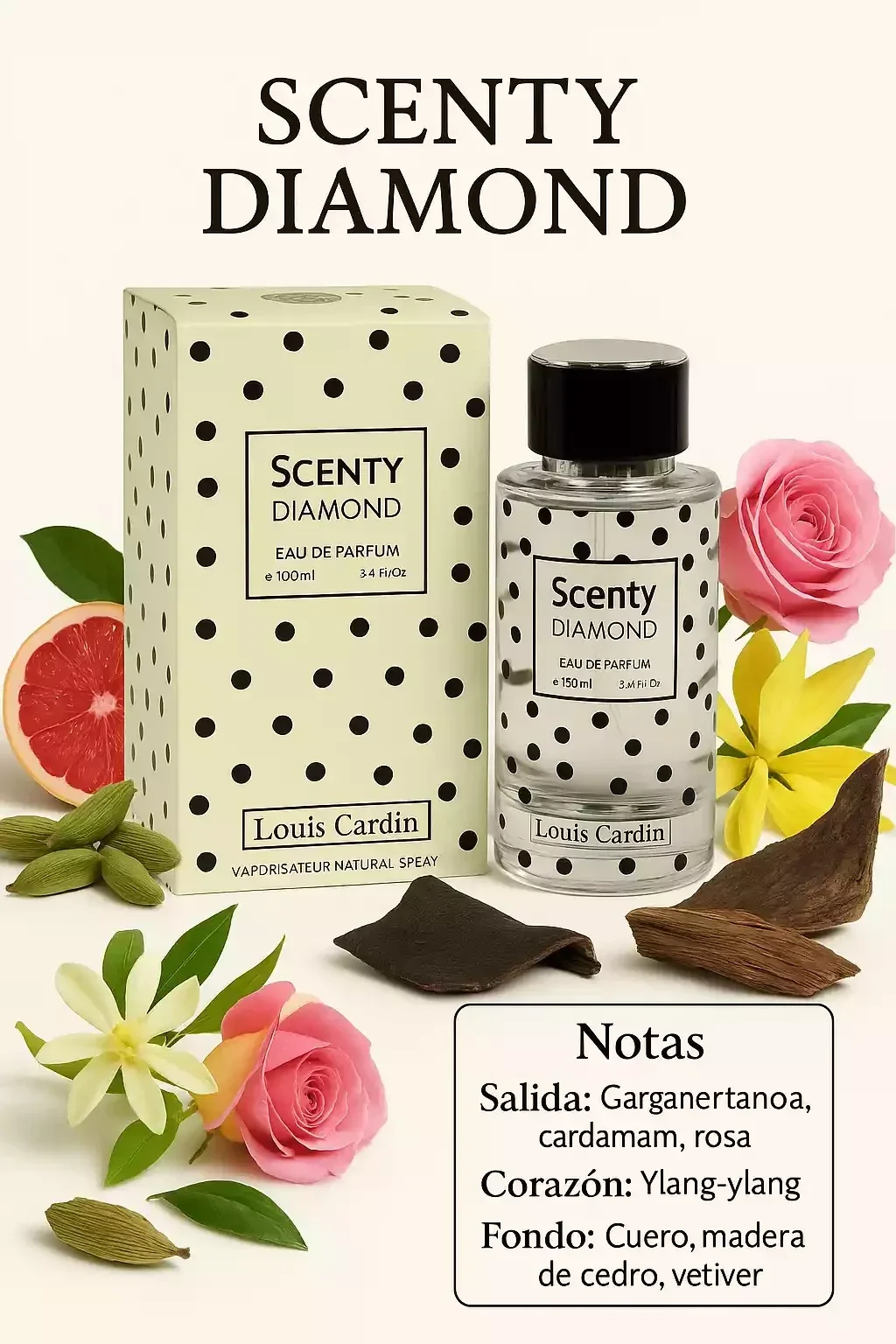 Louis Cardin Scenty Diamond Femme EDP 100ml
