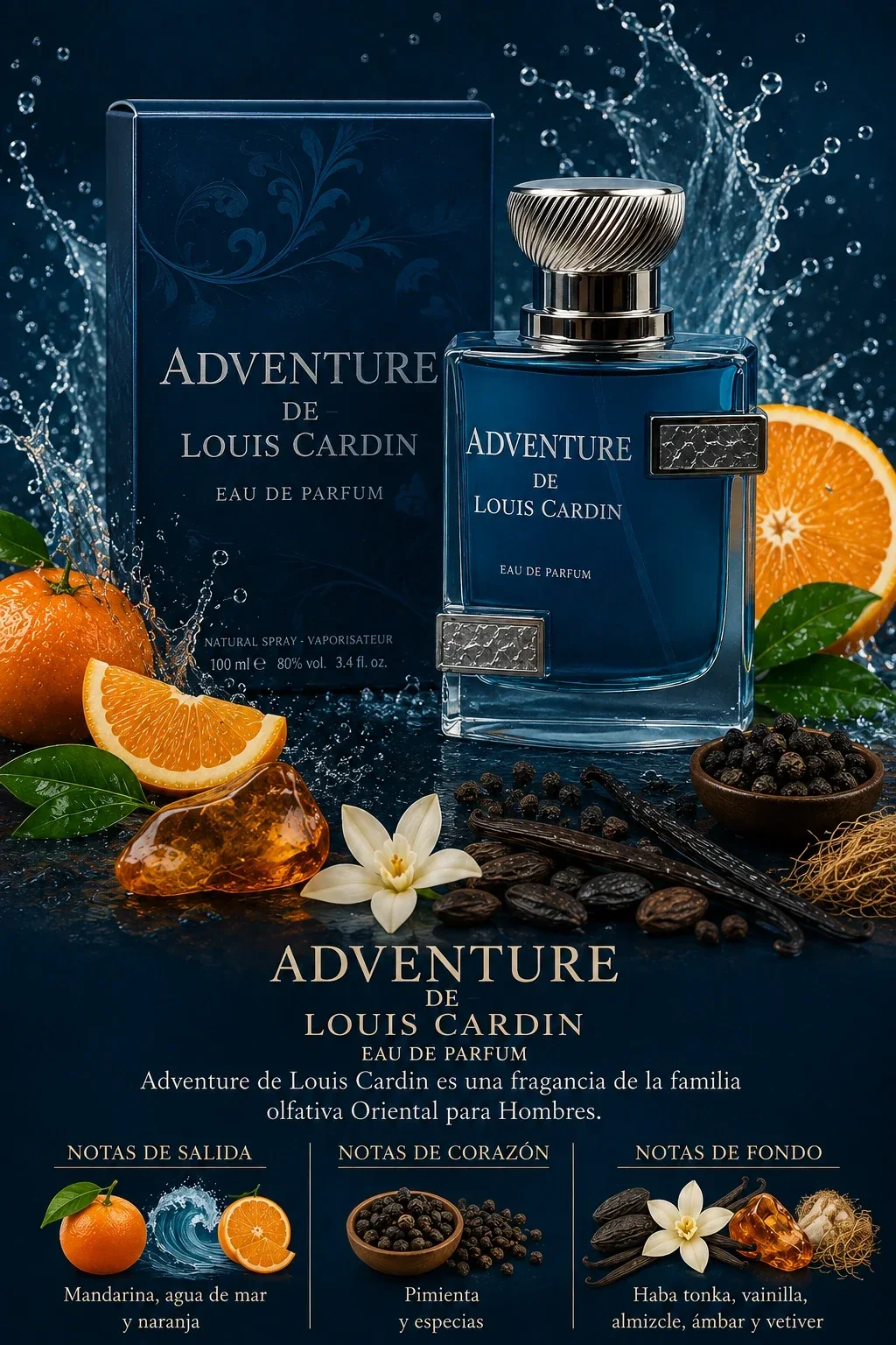Louis Cardin Adventure Homme EDP 100ml