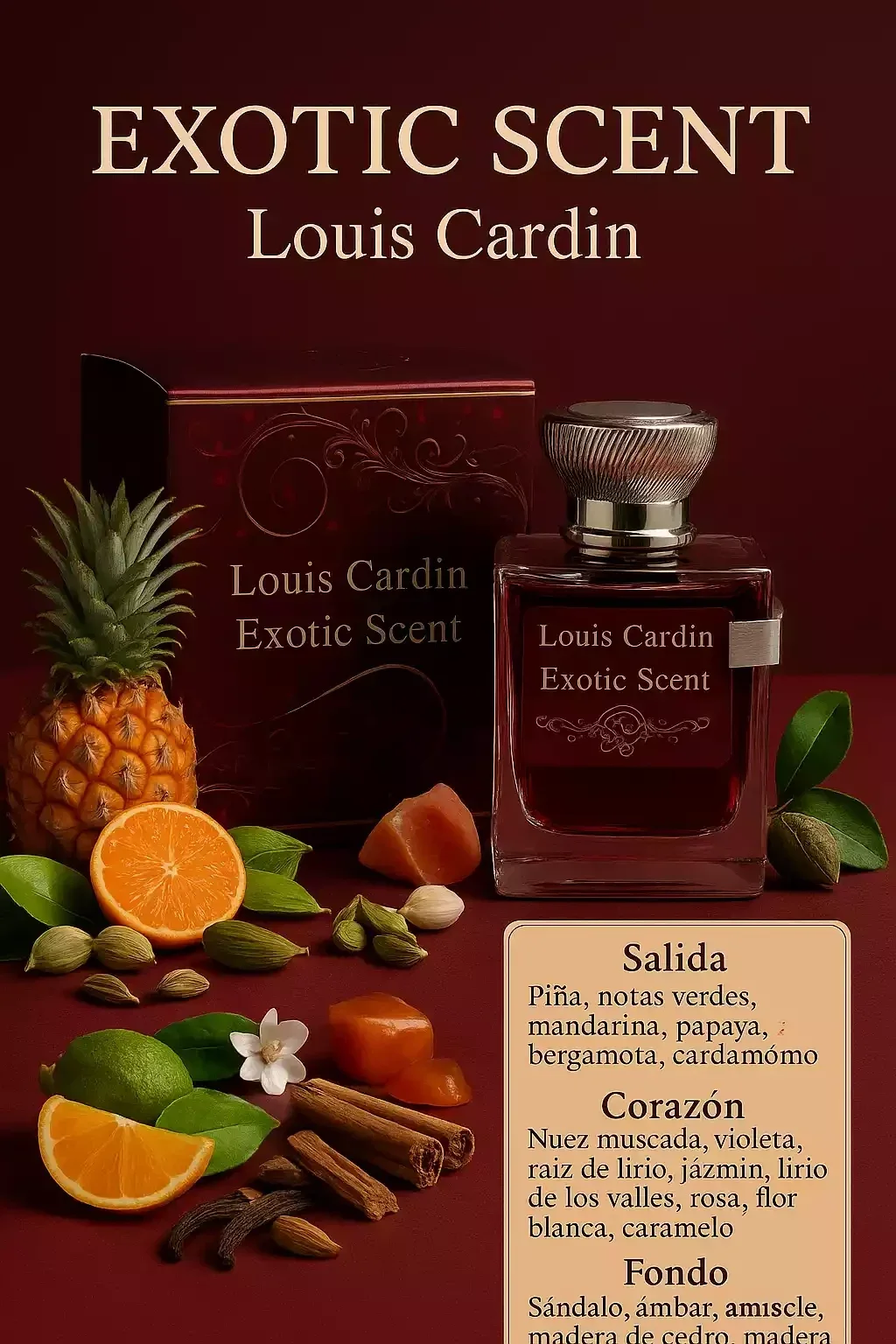 Louis Cardin Exotic Scent Homme EDP 100ml