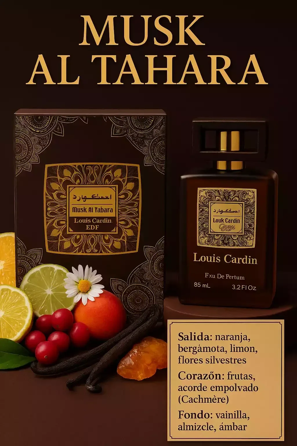 Louis Cardin Musk Al Tahara Oriental Homme EDP 100ml
