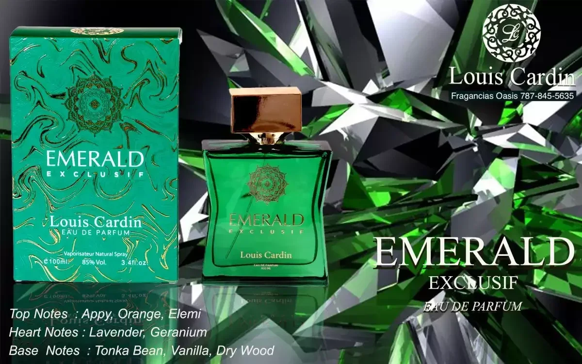 Louis Cardin Emerald Exclusif Green Homme EDP 100ml