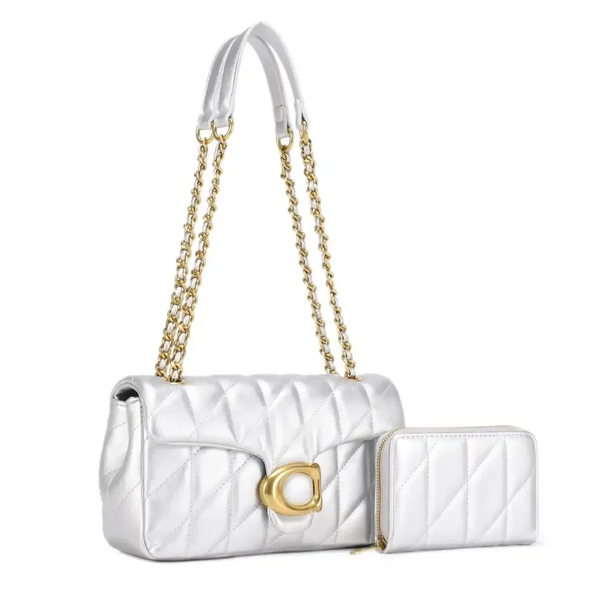 CARTERA FASHION 20700 SET SILVER