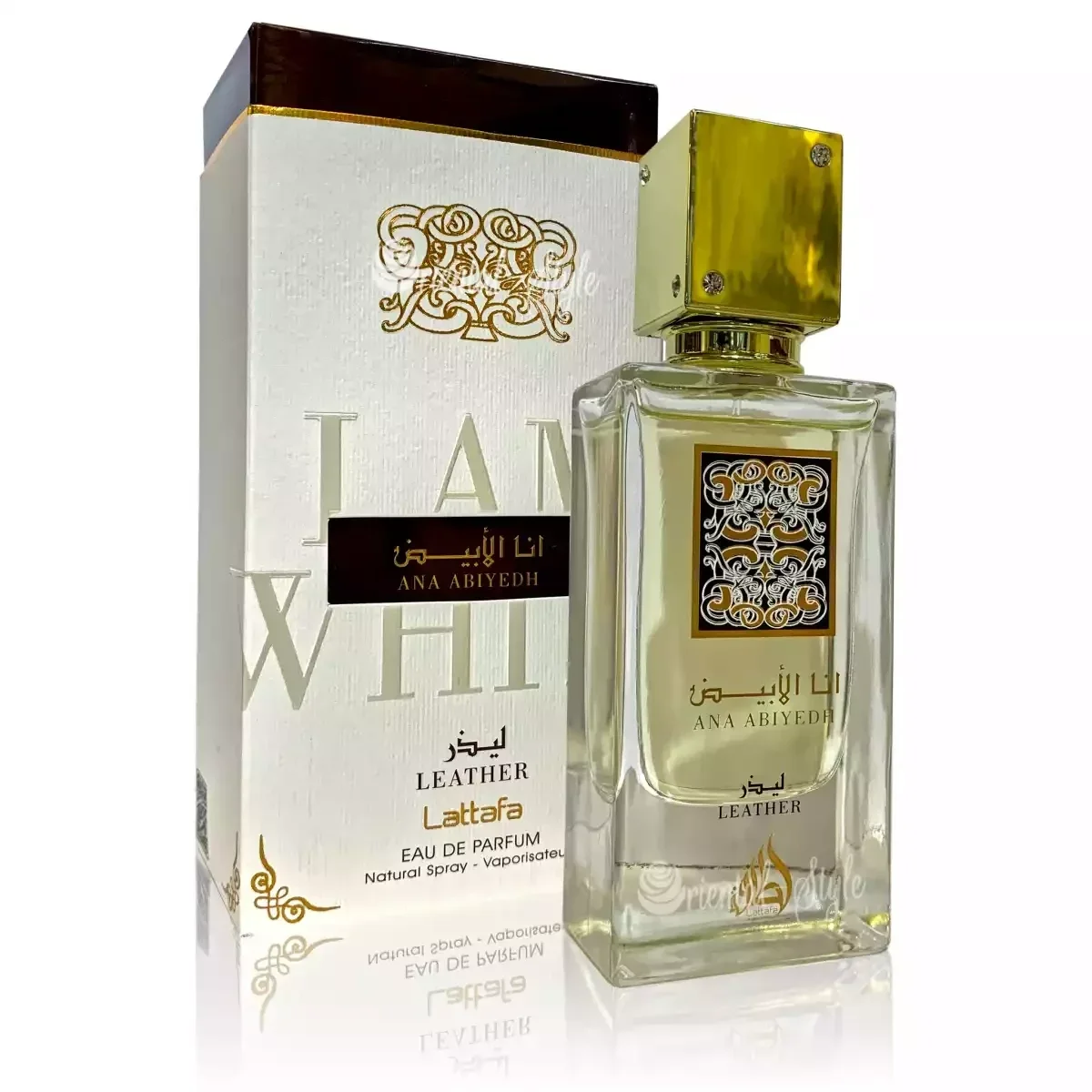 LATTAFA ANA ABIYEDH LEATHER EDP 3.4 U