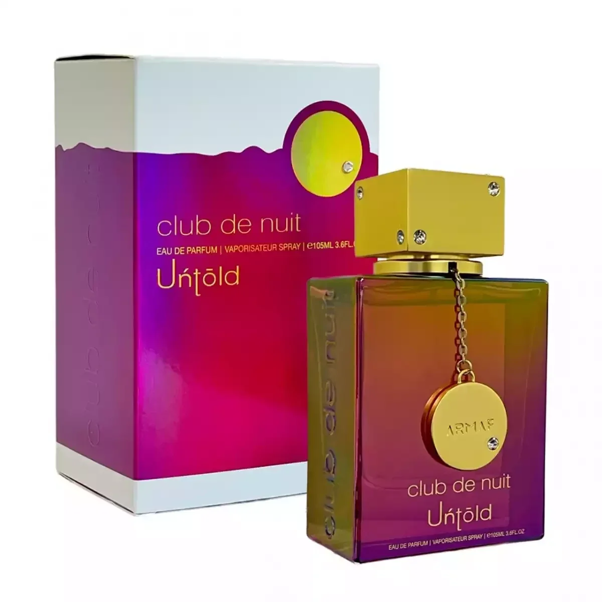 ARMAF CLUB DE NUIT UNTOLD 3.6oz EDP UNISEX