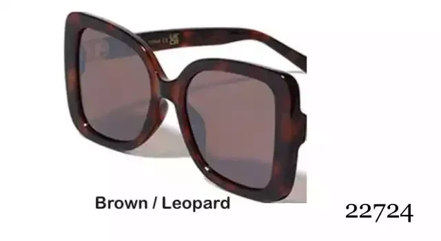 NIKKY SUNGLASSES NK22724 BROWN LEOPARD