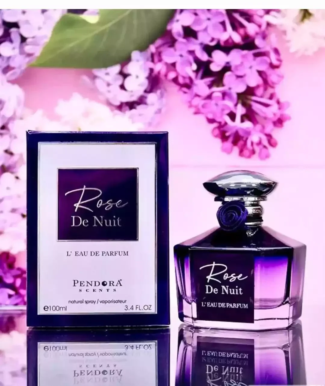 PARIS CORNER ROSE DE NUIT PENDORA WOMEN EDP 3.4oz