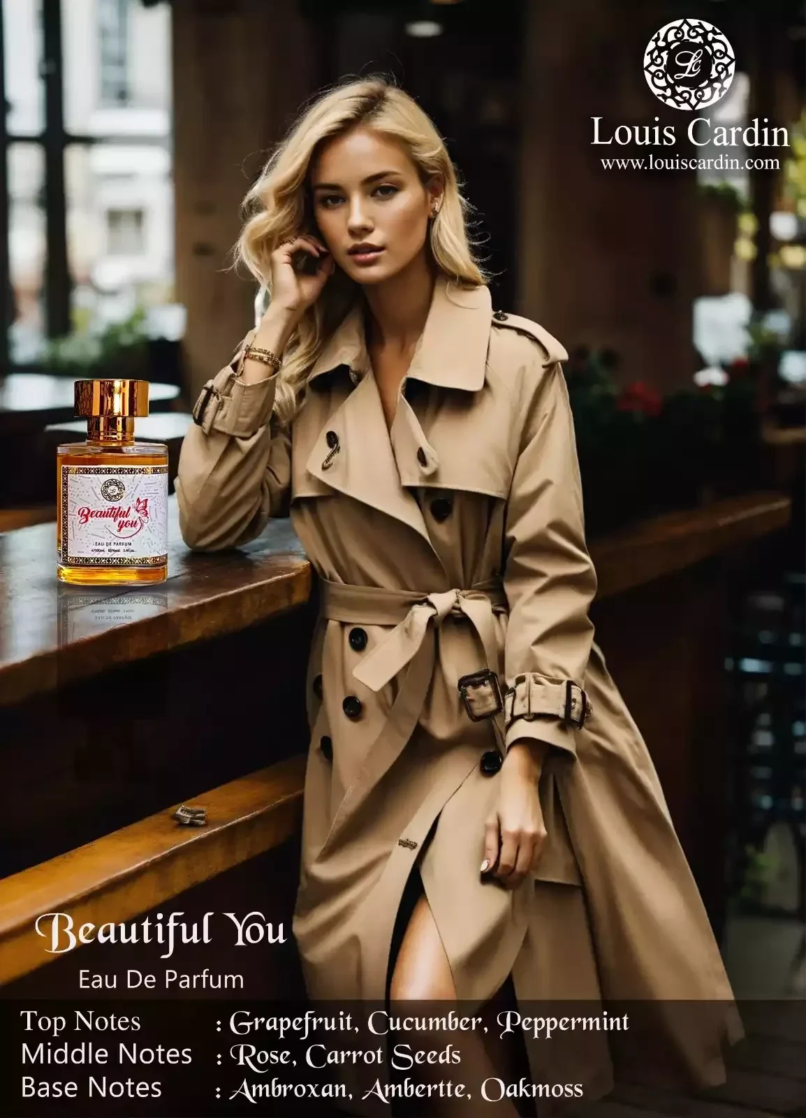 Louis Cardin Beautiful You Femme EDP 100ml