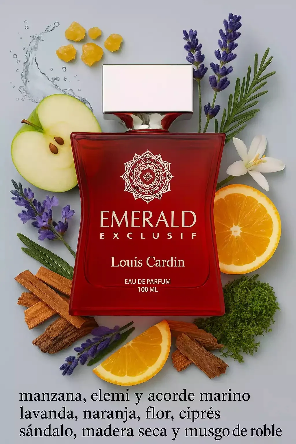 Louis Cardin Emerald Exclusif Red Homme EDP 100ml