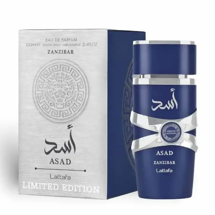 LATTAFA ASAD ZANZIBAR MEN 3.4oz EDP LIMITED EDITION