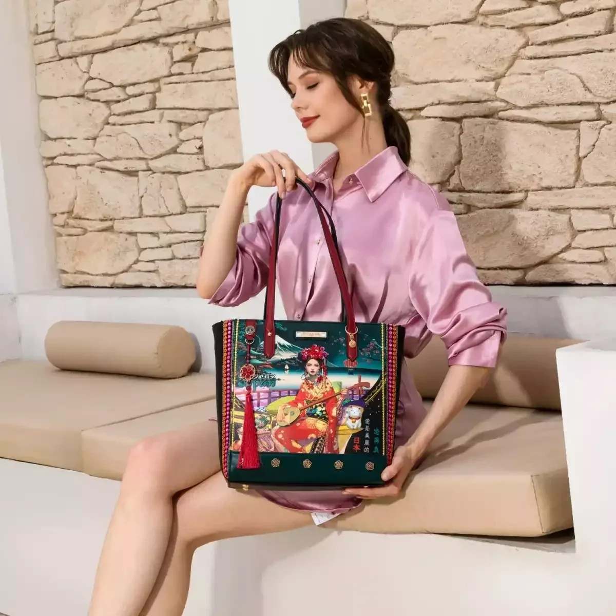CARTERA NICOLE LEE SHOPPER ALB17006 AKIKO LA BELLEZA