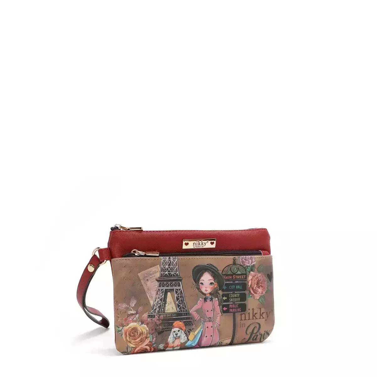 NIKKY WRISTLET POUCH NK21009 EMILY GOES PARIS