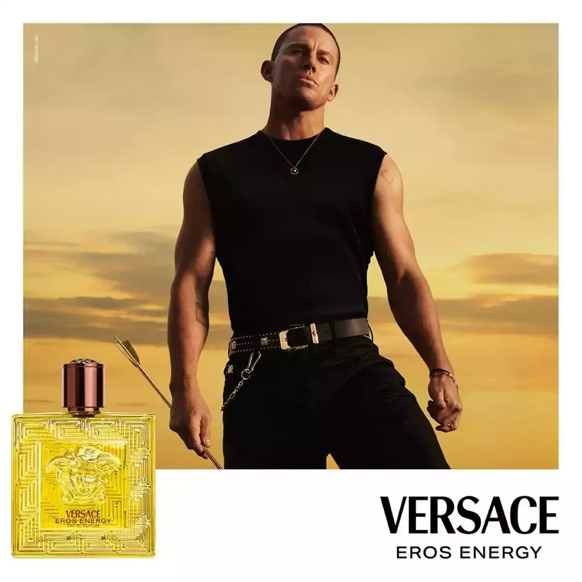 VERSACE EROS ENERGY POUR HOMME EDP 3.4 OZ