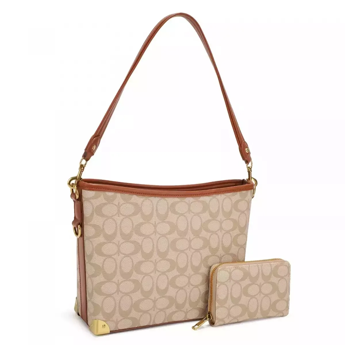 CARTERA FASHION SET 5381 TAUPE / BROWN