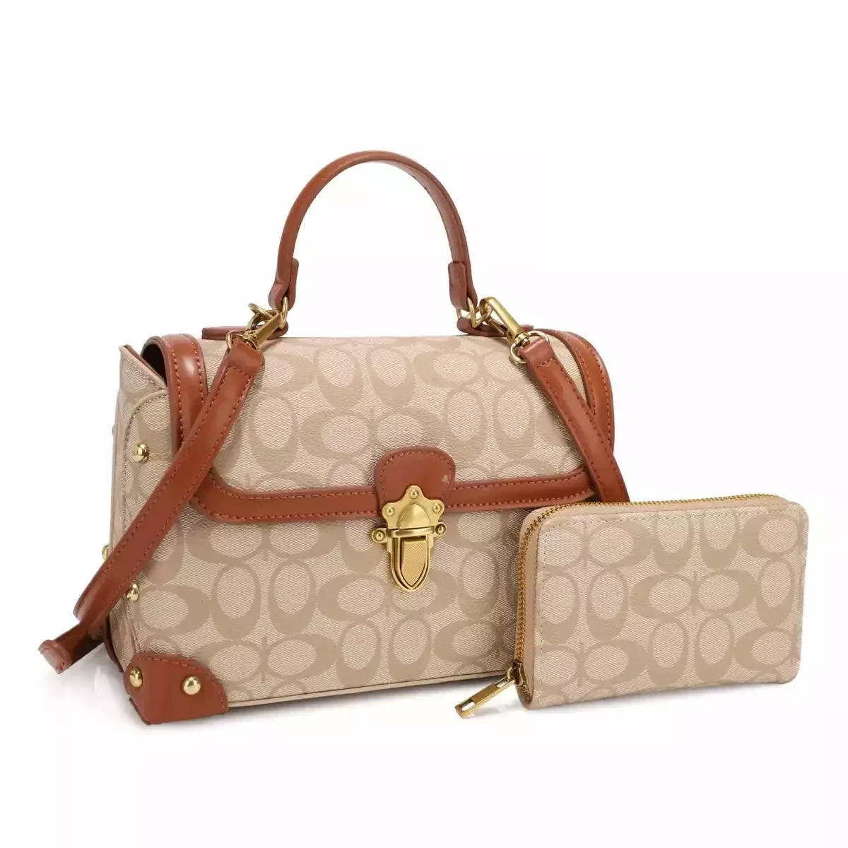 CARTERA FASHION CROSSBODY SET 20690 TAUPE / BROWN