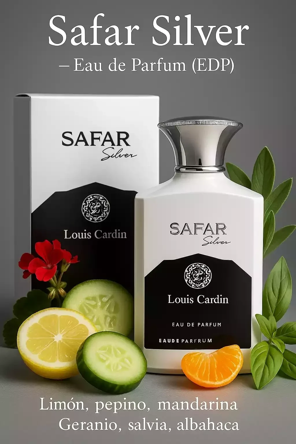 Louis Cardin Safar Silver Homme 100ml