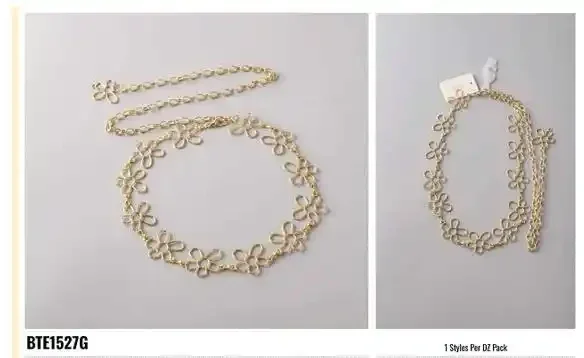 BELT STAINLESS STEEL GOLD BTE1527G