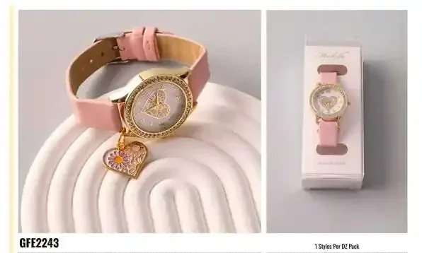 RELOJ GFE2243 PINK/ GOLD