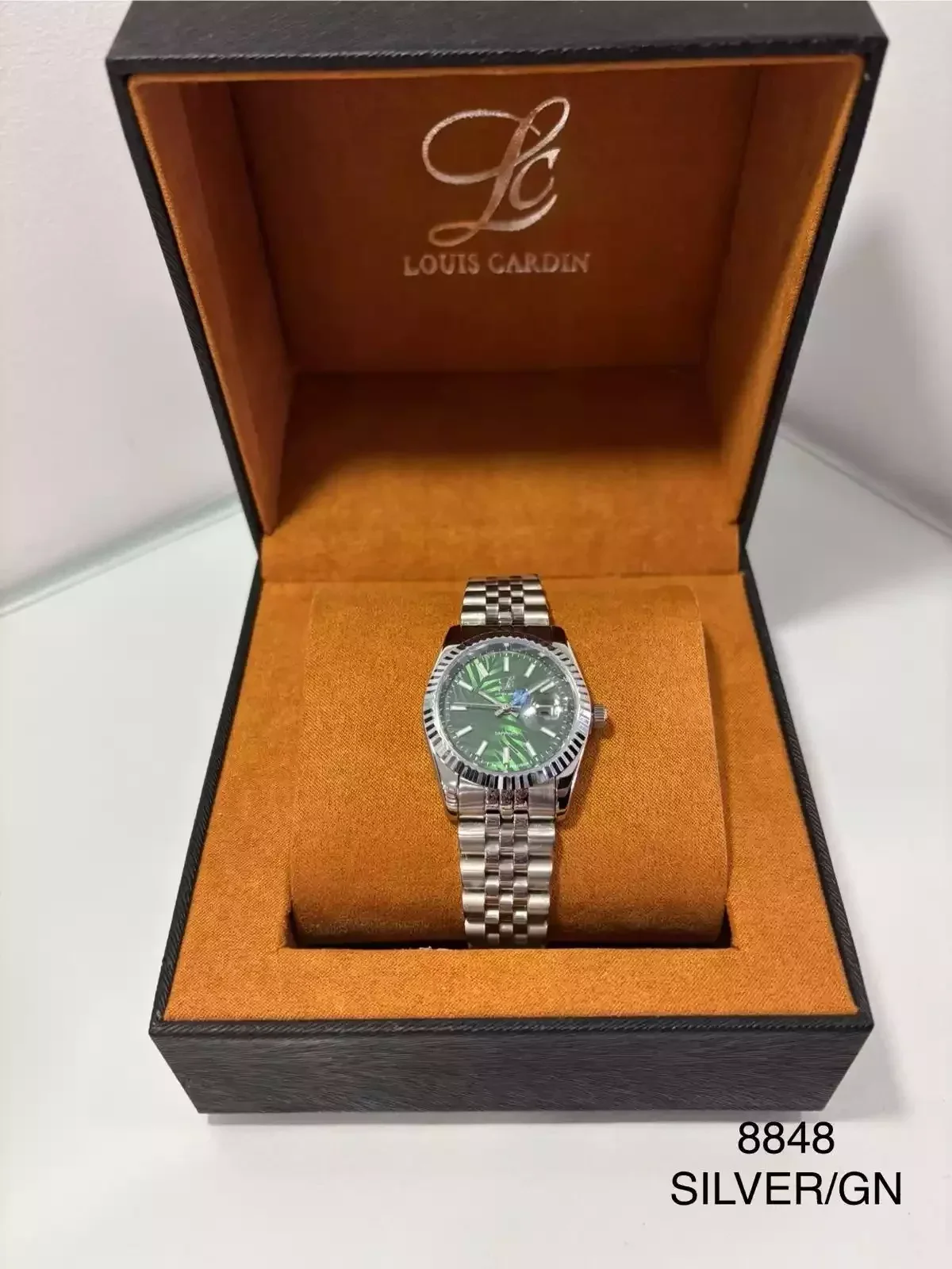 Louis Cardin Watch Model 8848 SILVER/GN