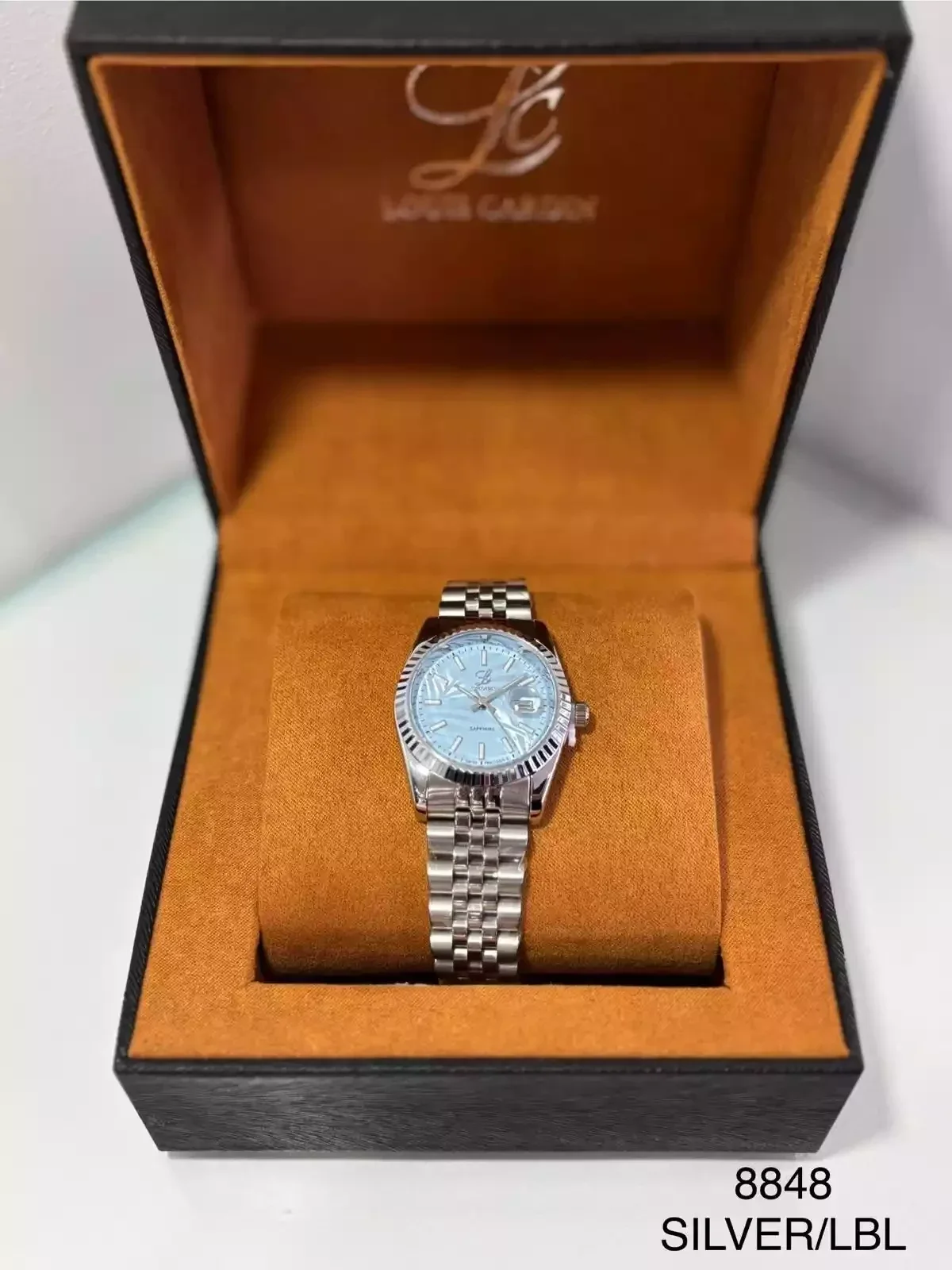 Louis Cardin Watch Model 8848 SILVER/LBL
