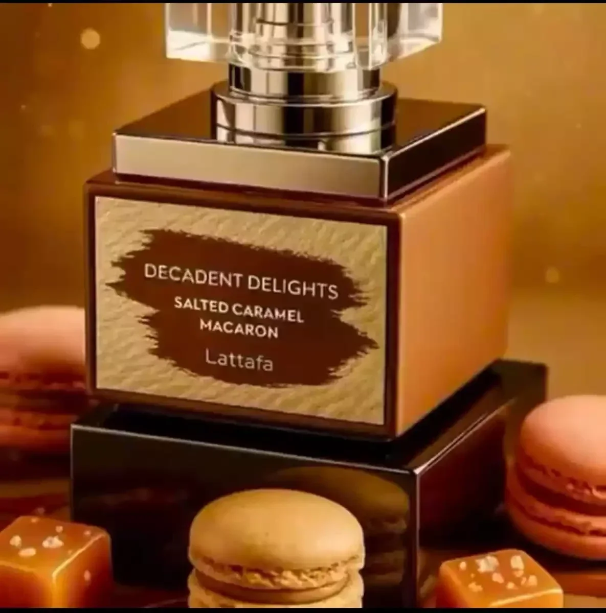 LATTAFA DECADENT DELIGHTS MACARON SALTED CARAMEL 1.7 oz EDP WOMAN